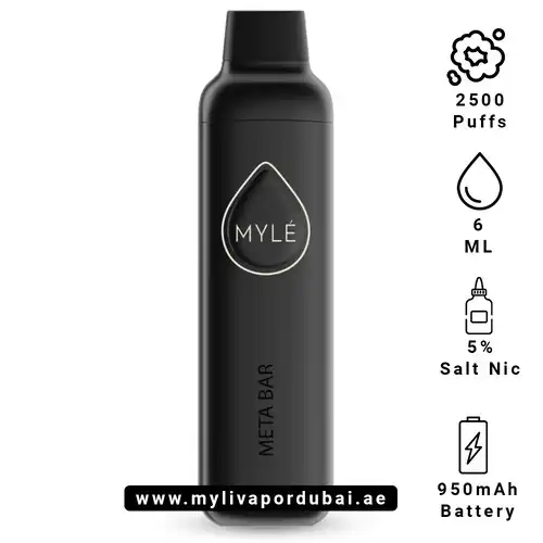 Myle Meta Bar Coconut Cake Disposable Device