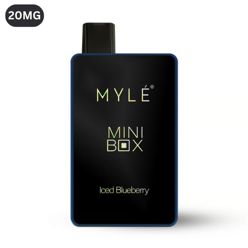 Myle Mini Box Iced Blueberry Disposable Device