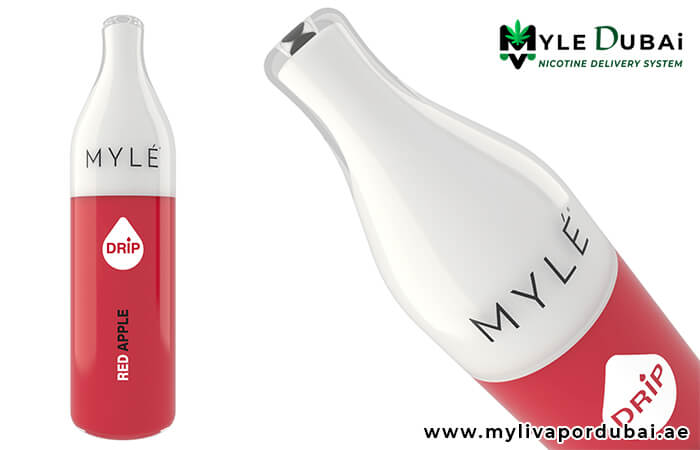 Myle Drip Red Apple Disposable Device