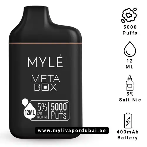 Myle Meta Box Sweet Tobacco Disposable Device